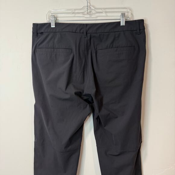 Lululemon Commission Pant Slim ABC Warpstreme Dark Grey 36 Dress Office Chino - Picture 8 of 11